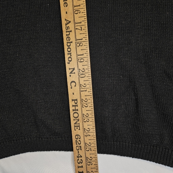 Viki International Sequin Diamond Argyle Sweater Vintage Retro - Picture 9 of 10